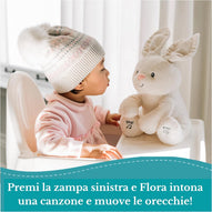 Spin Master - Flora Coniglietto Interattivo Parlante