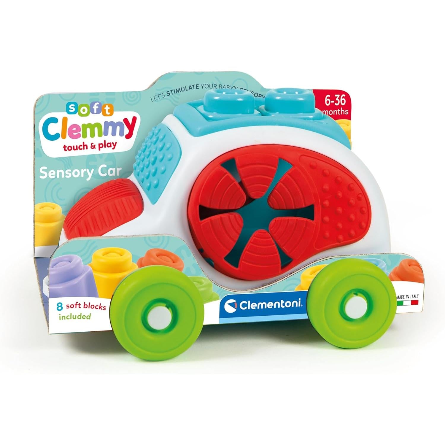 Clementoni - Clemmy Macchinina Sensoriale 17315