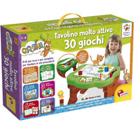 Lisciani - Carotina Tavolino Molto Attivo 30 Giochi Nuova Edizione