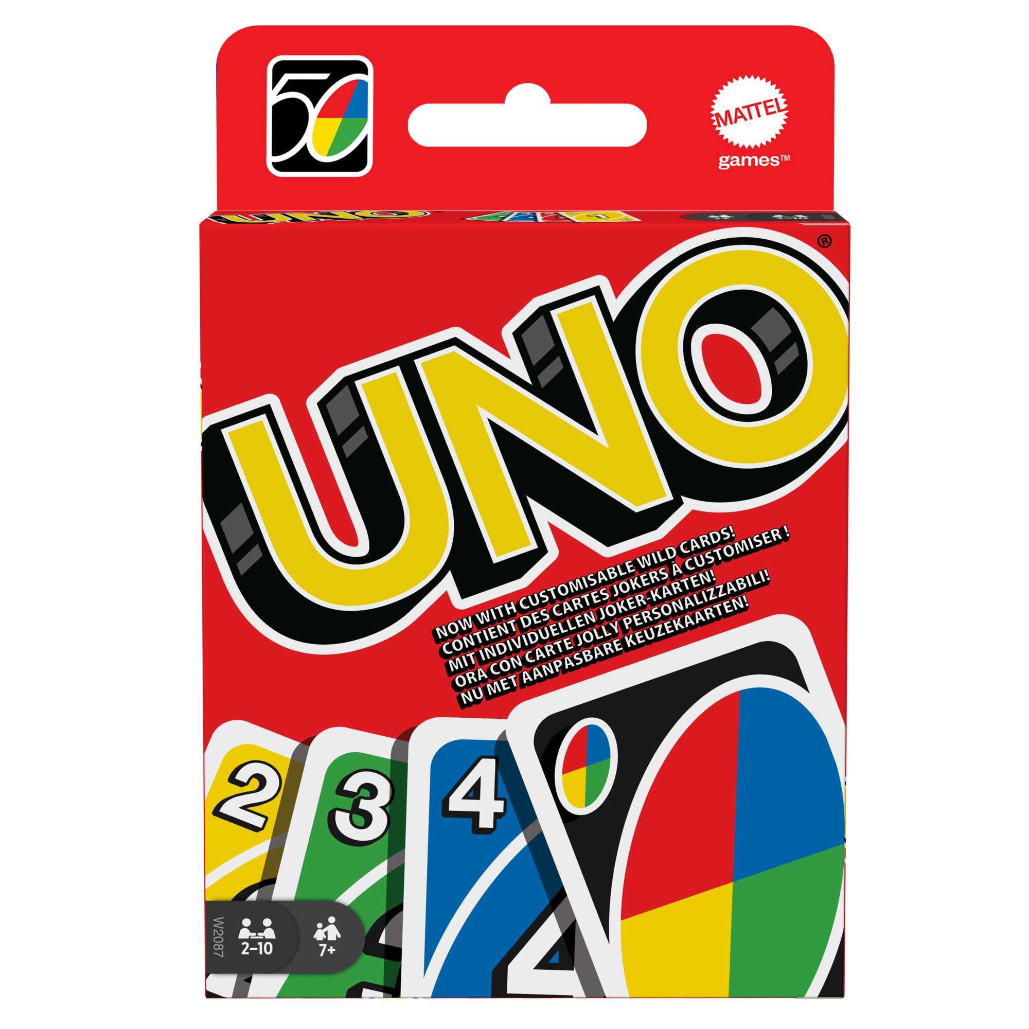 Mattel - Carte Uno W2087