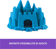 Spin Master - Kinetic Sand: Sacchetto con 900Gr di Sabbia Cinetica Colorata