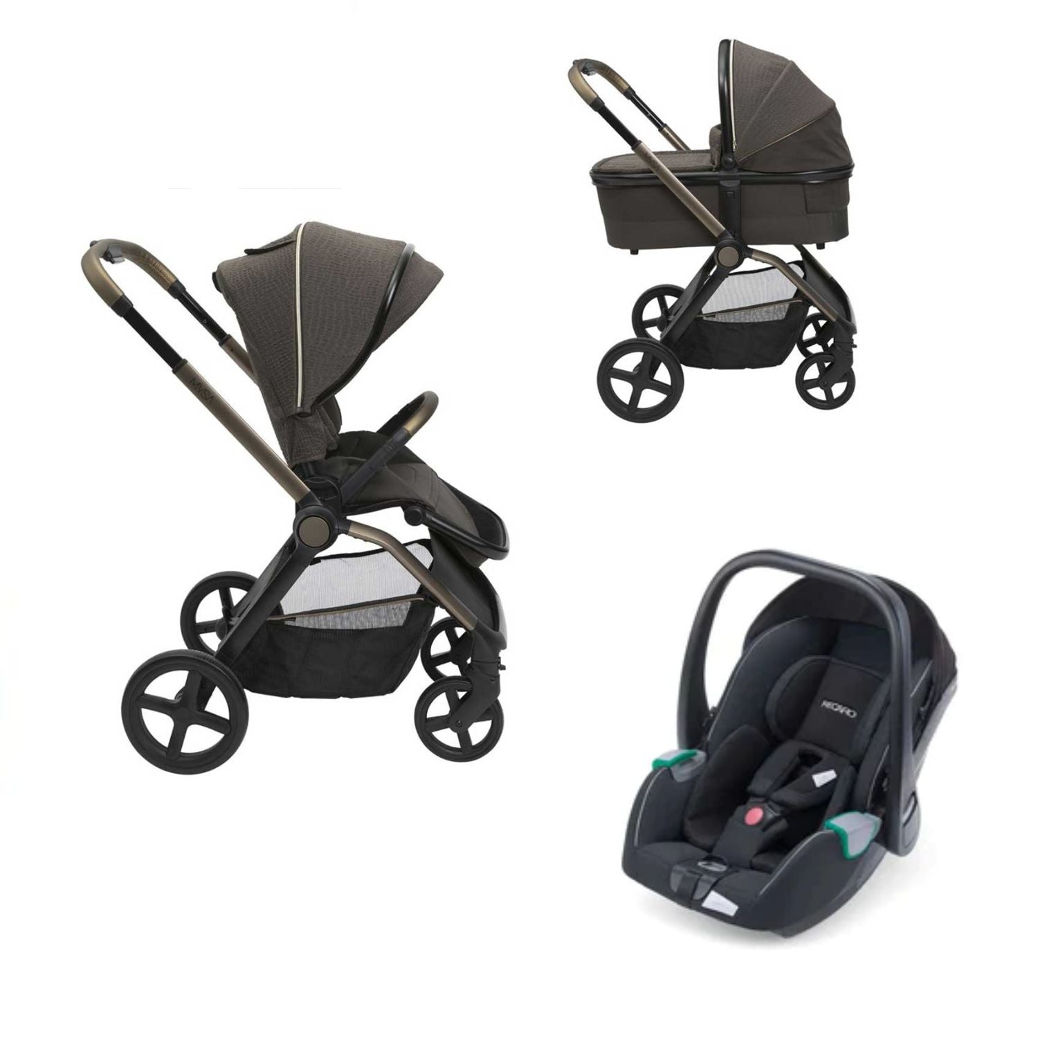 Chicco - Trio Mysa con seggiolino auto Recaro Avan