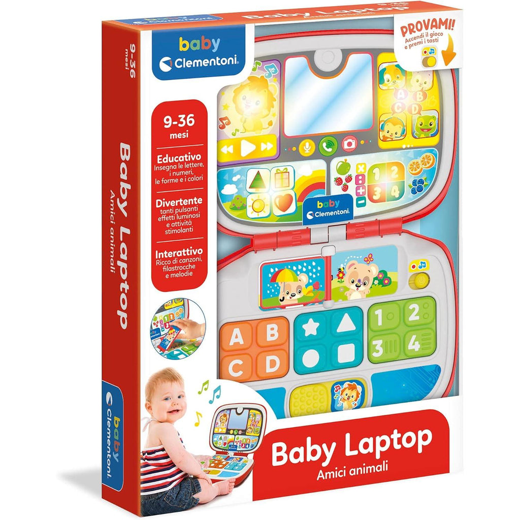 Clementoni -  Baby Laptop Amici Animali 17677