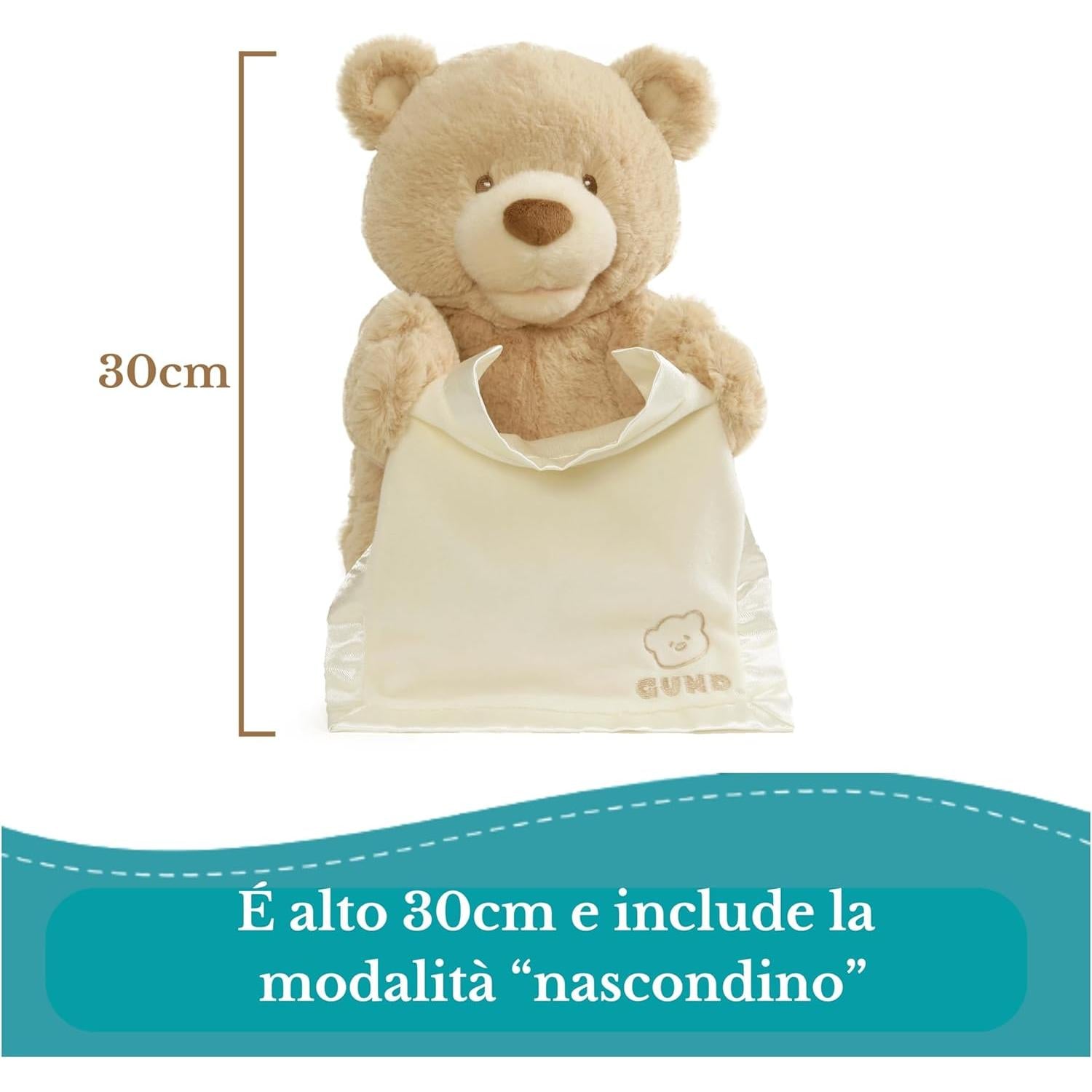 Spin Master - GUND Momo Orsetto interattivo parlante