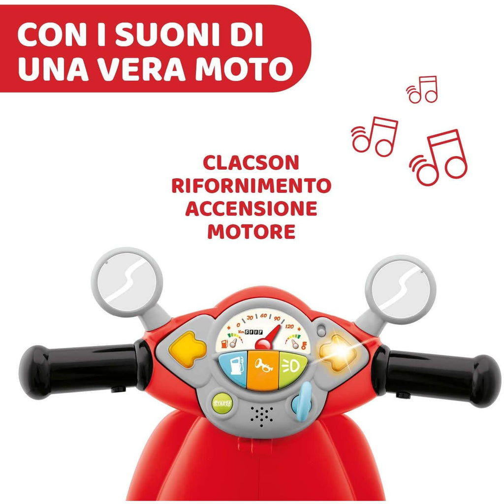 Chicco - Vespa Primavera Cavalcabile Evolutivo