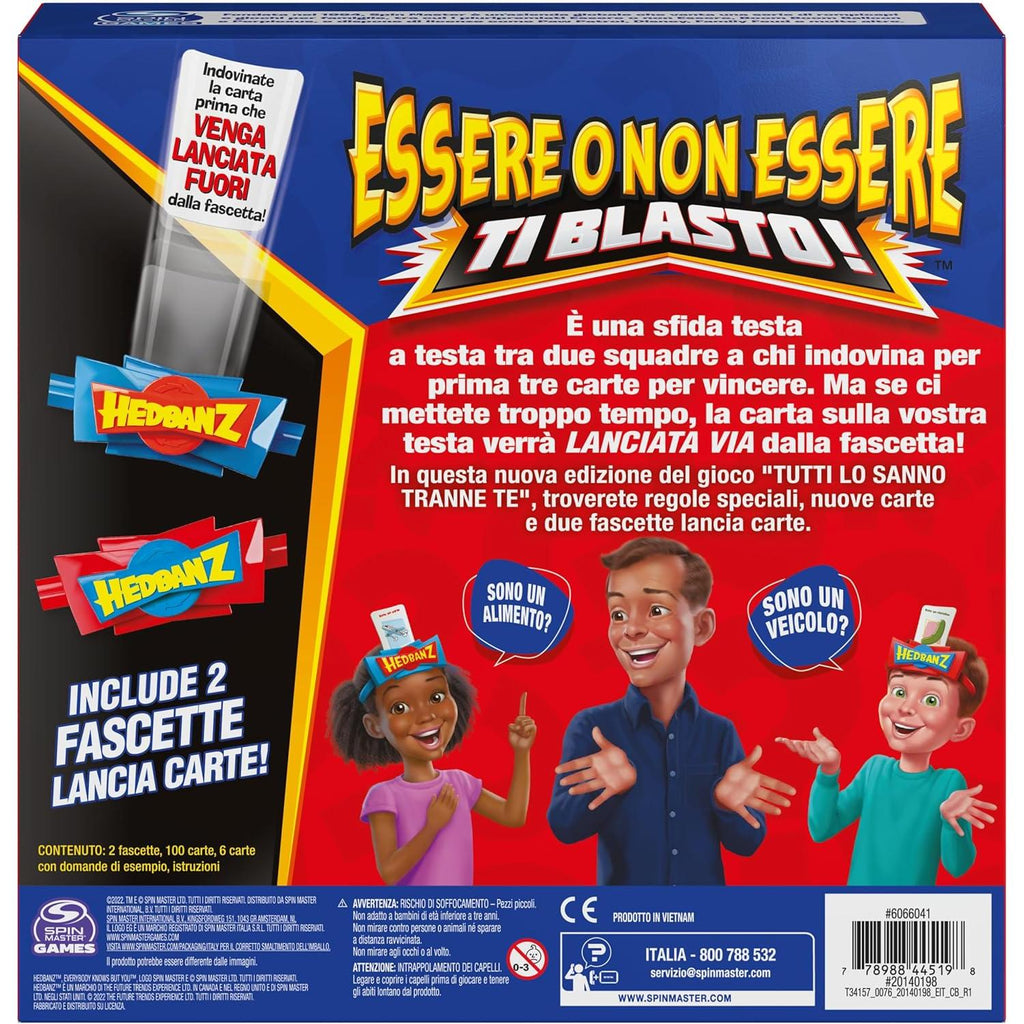Spin Master - Gioco da tavolo Essere o non Essere Ti Blasto!
