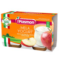 Plasmon - Homogenized Yogurt Apple 2x120gr