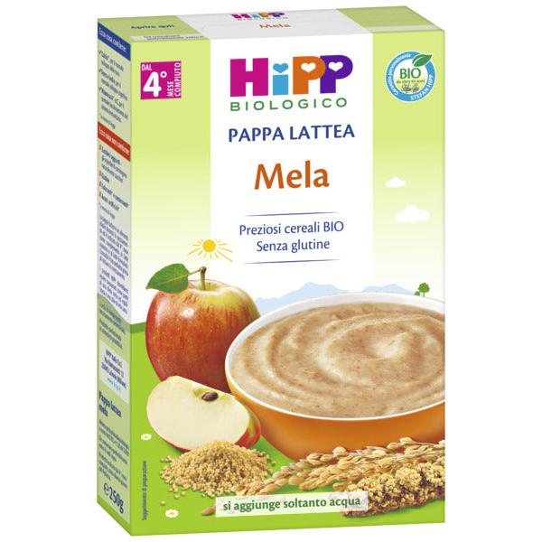 Hipp - Pappa Lattea Mela: Confezione 250 gr