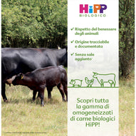 Hipp - Omegeneizzato Carne Pollo E Vitello: Confezione Multipack 4x80 gr