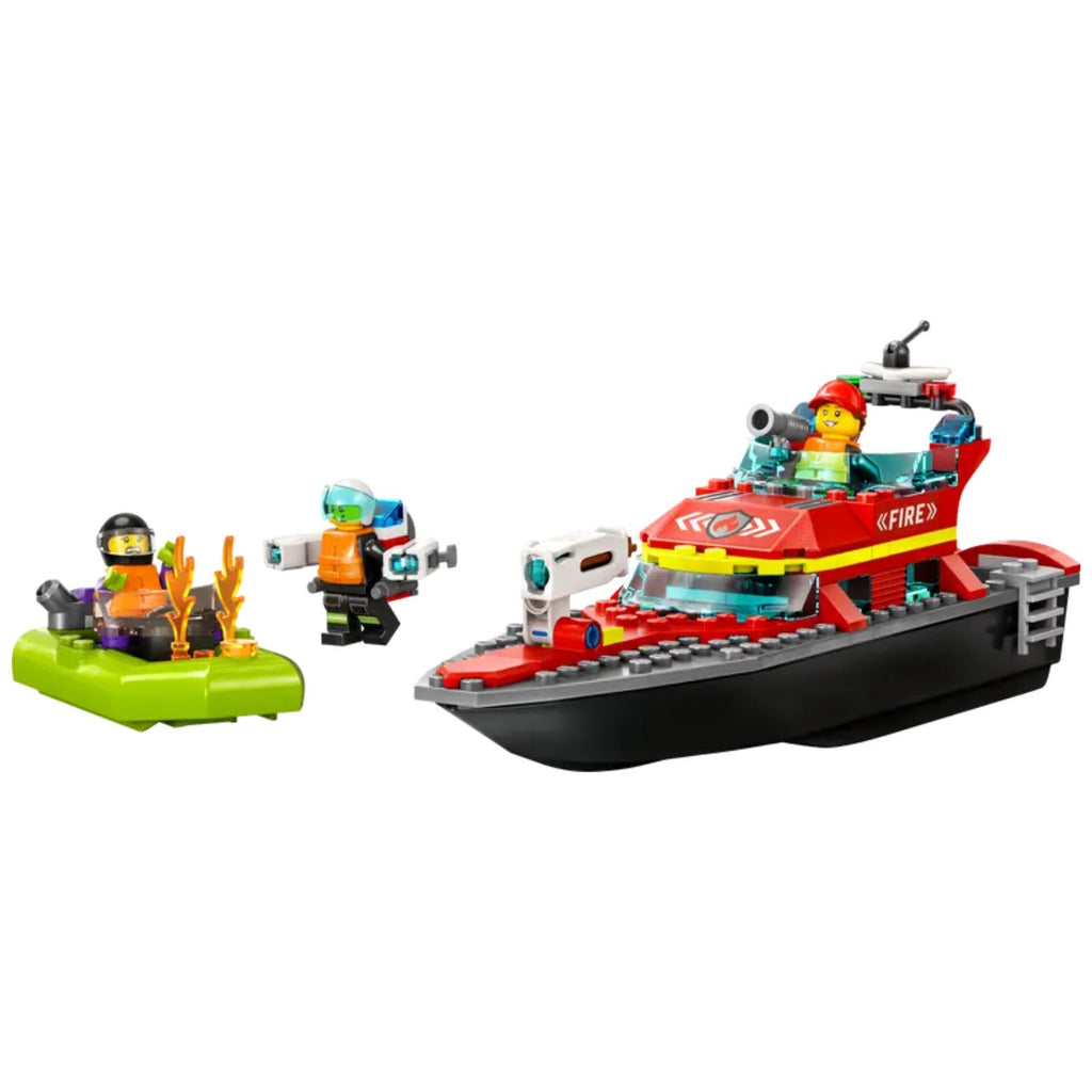 LEGO - City Barca di soccorso antincendio 60373
