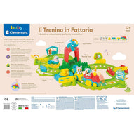 Clementoni - Playset the little train on the farm interactive 17756