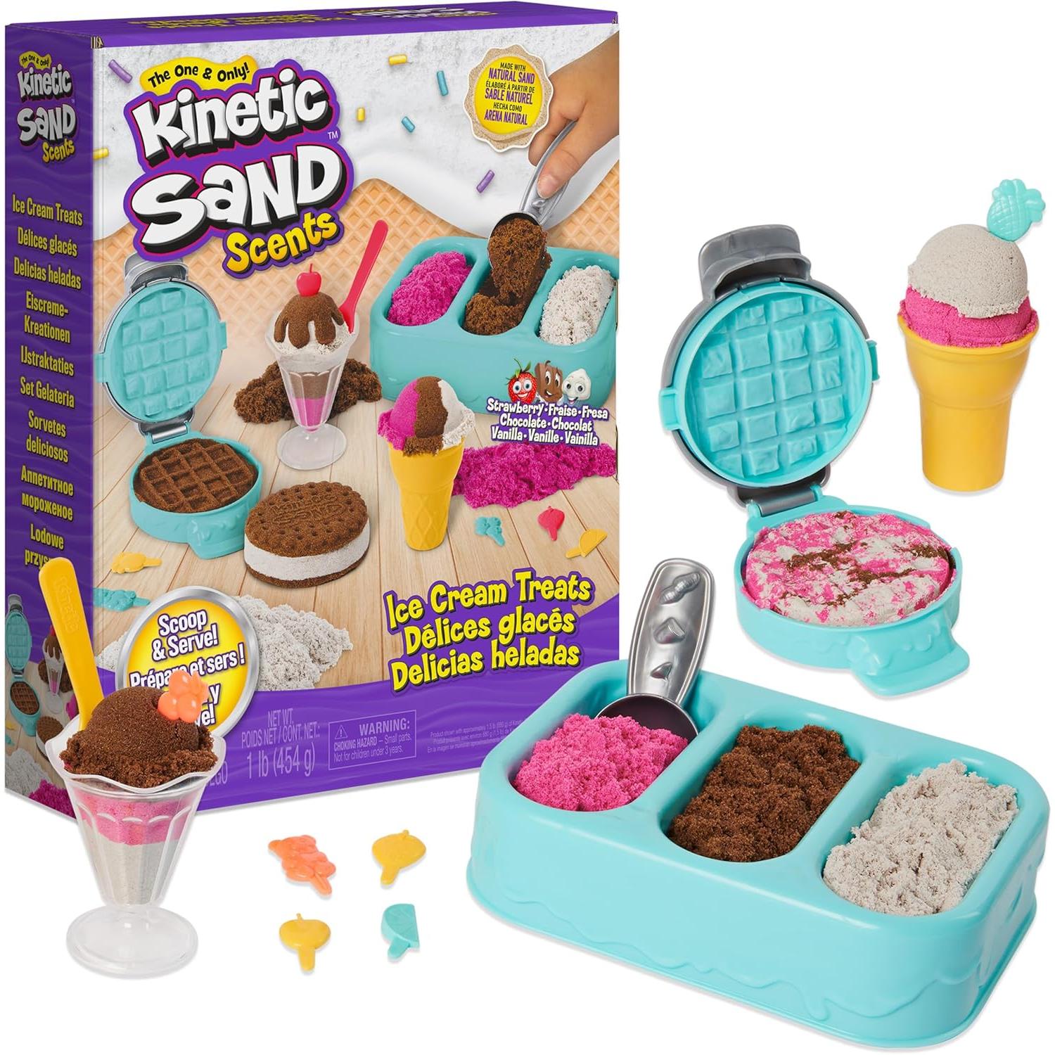 Spin Master - Kinetic Sand playset Delicious Ice Creams