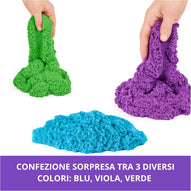 Spin Master - Kinetic Sand: Sacchetto con 900Gr di Sabbia Cinetica Colorata