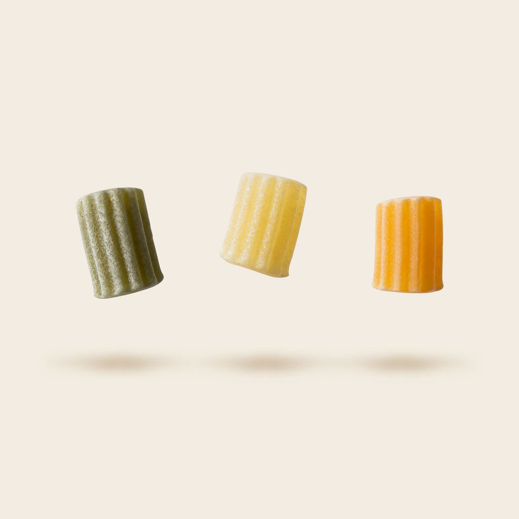 Dalla Costa - Ditalini Pasta Tricolore Al Pomodoro e Spinaci: Confezione 200 gr