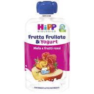 Hipp - Frutta Frullata Mela Fragola Lampone Banana & Yogurt 90gr