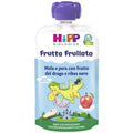 Hipp - Frutta Frullata Dragone Mela Pera Frutto Del Drago Ribes Nero 90gr