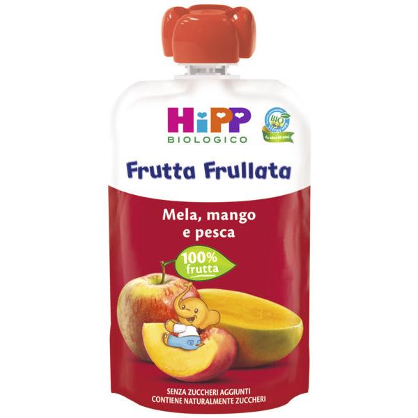 Hipp - Fruit Smoothie Apple Mango And Peach 90gr