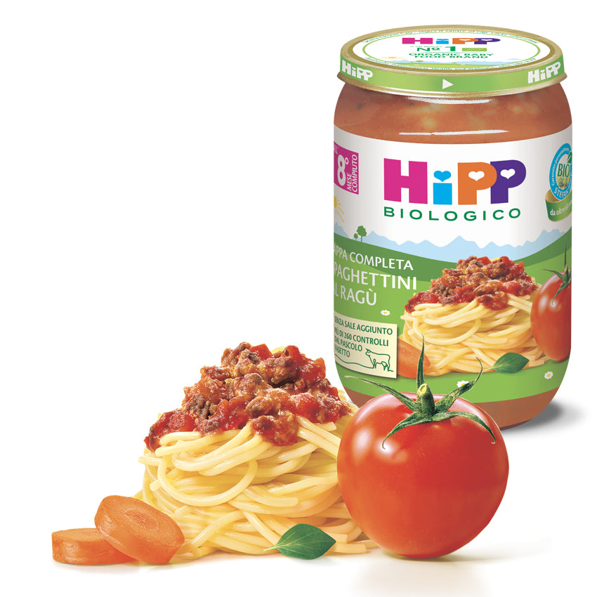 Hipp - Spaghettini With Delicate Ragù 220gr