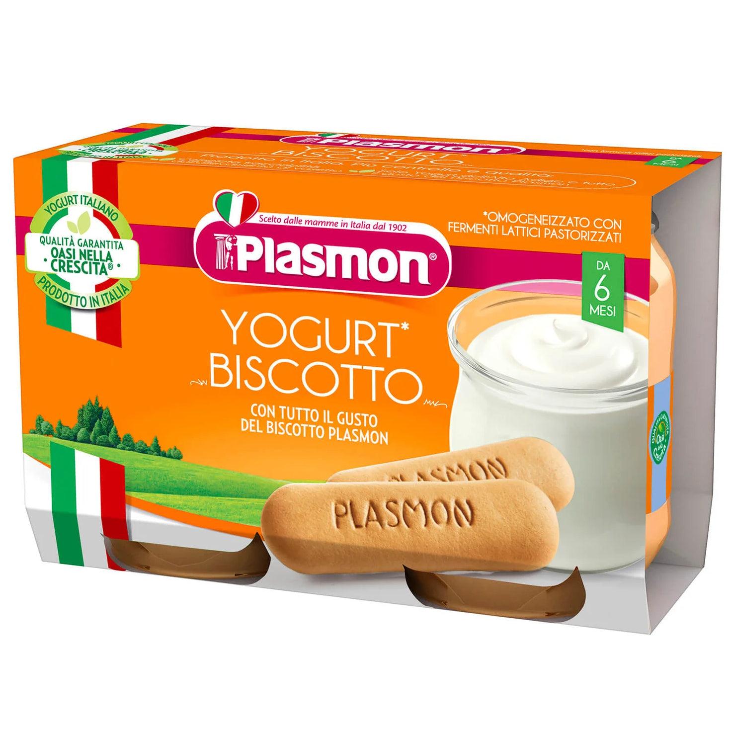Plasmon - Biscotto & Yogurt: Confezione 2 x 120 gr