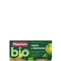 Plasmon - BIO Omogeneizzato Frutta Banana Mela: Confezione 2x80 gr