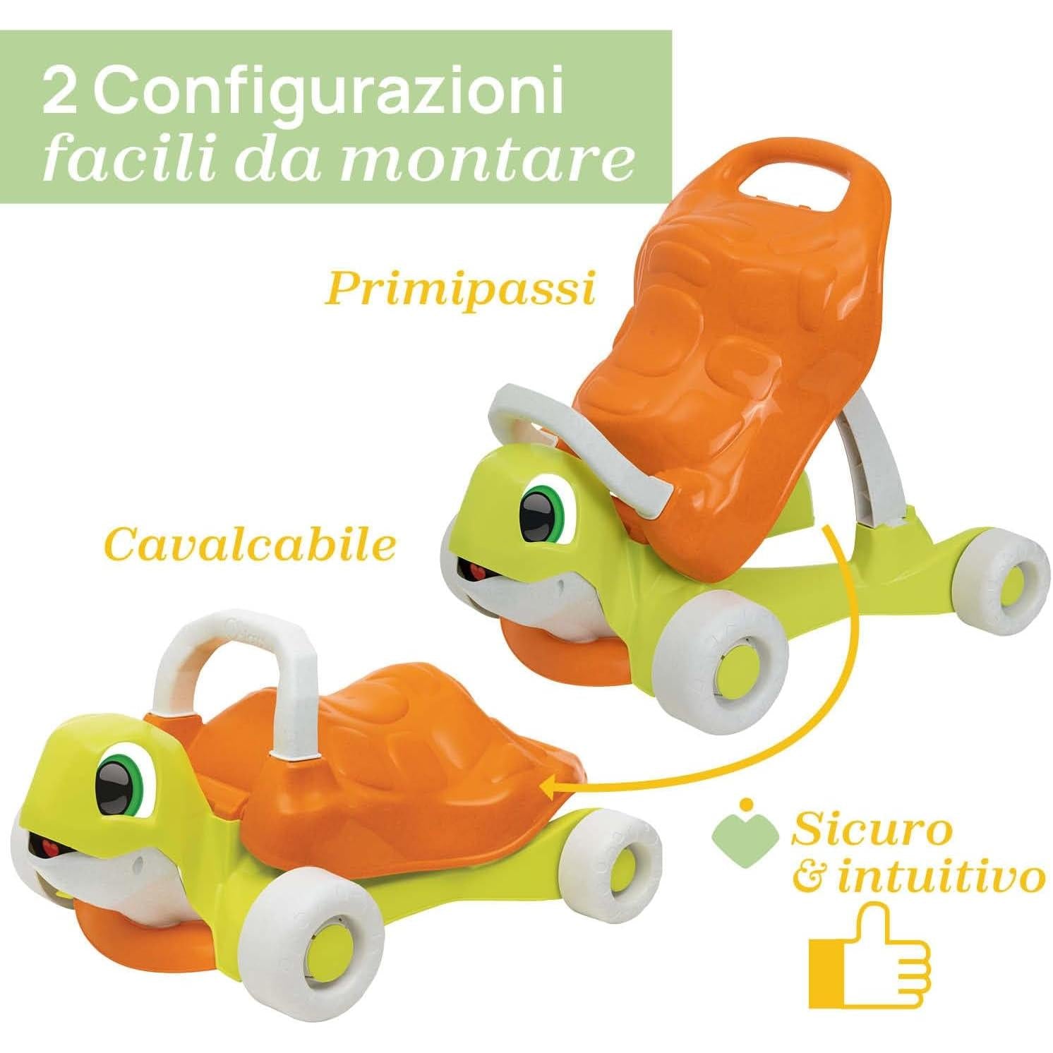 Chicco - Primi Passi Tartaruga 2 in 1