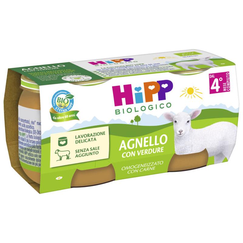 Hipp - Omogeneizzato Carne Agnello Con Verdure: Confezione 2x80 gr