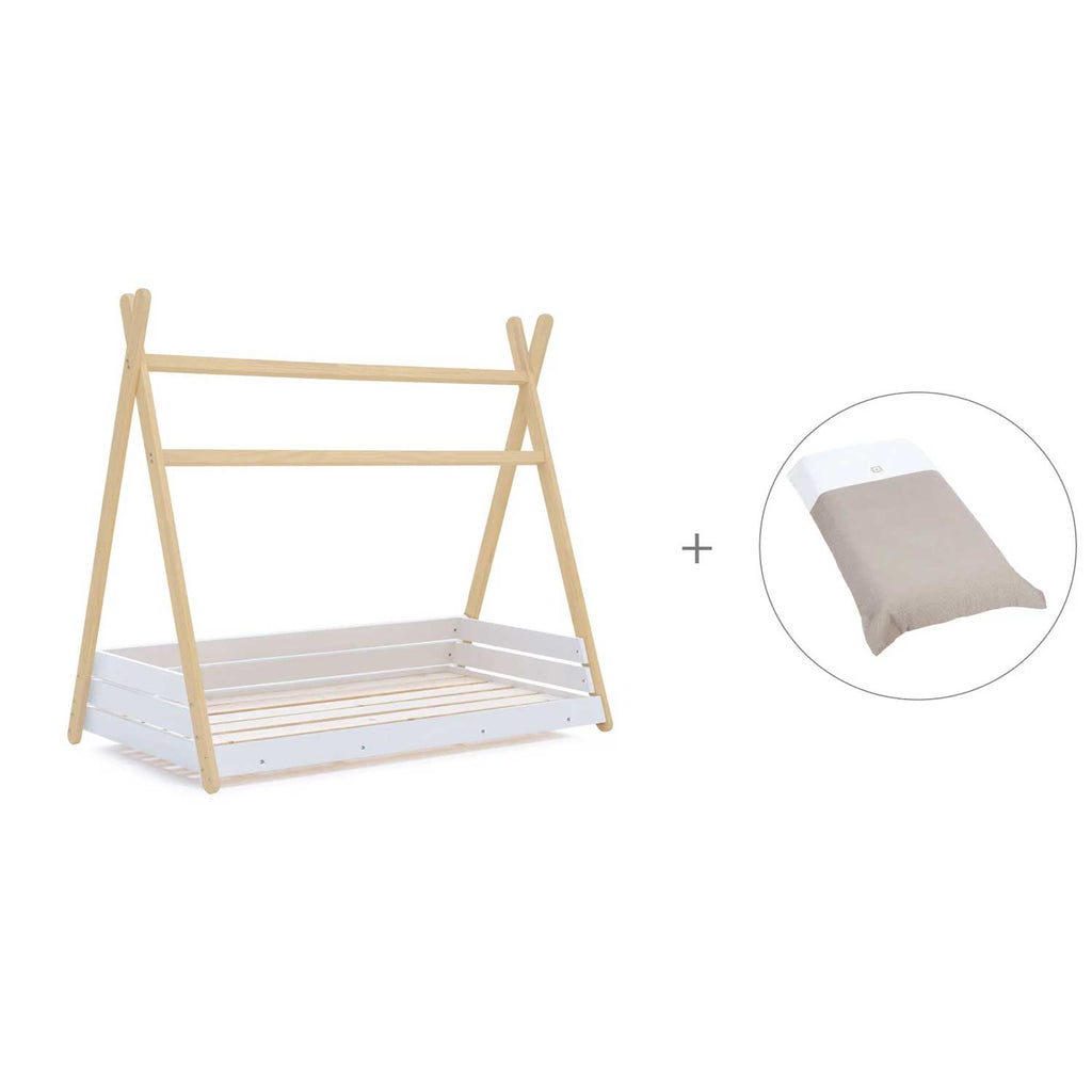 Alondra - Casetta Montessori  + Materasso + Tessile