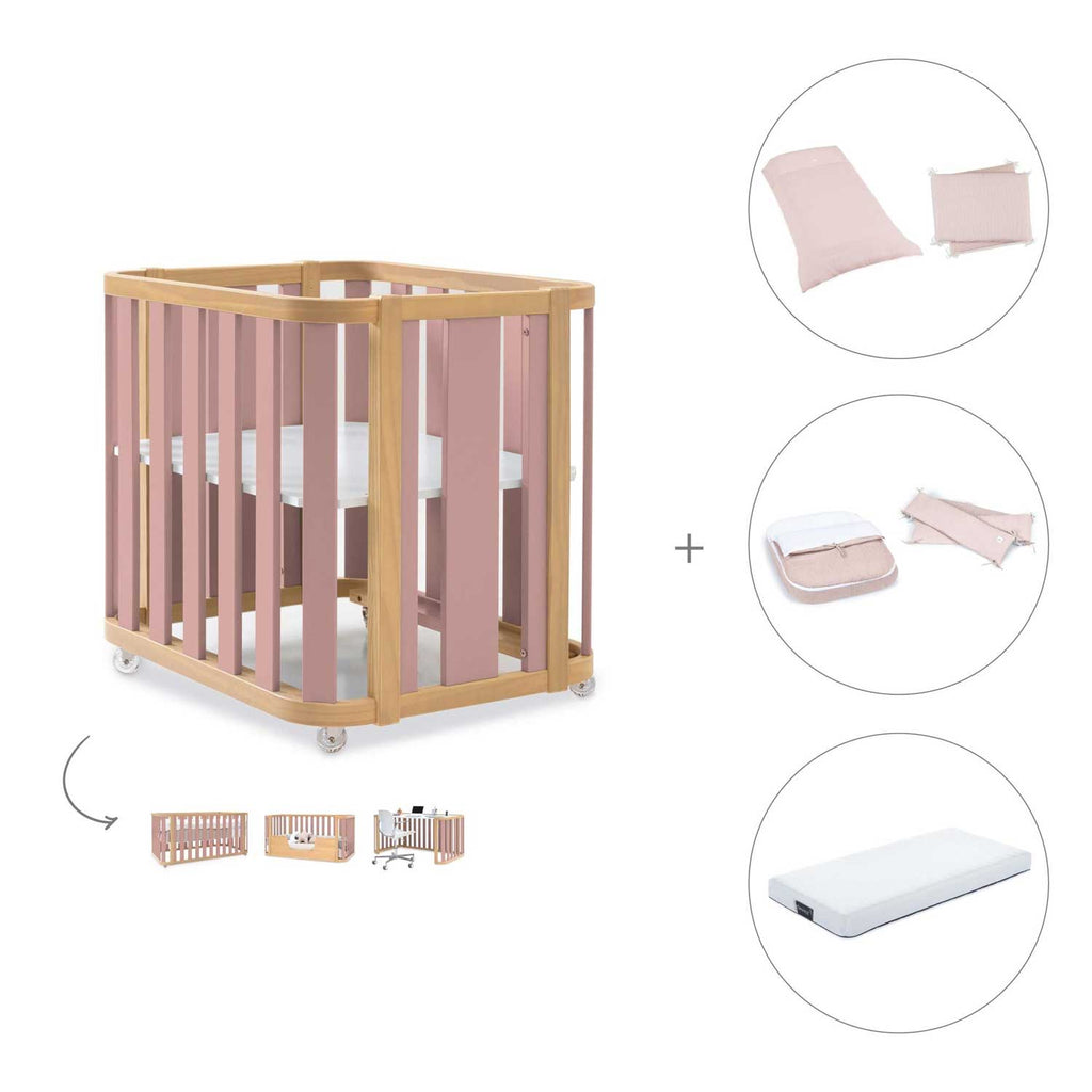 Alondra - Crea Plus 3 Pack 4in1 + Materasso + Tessile