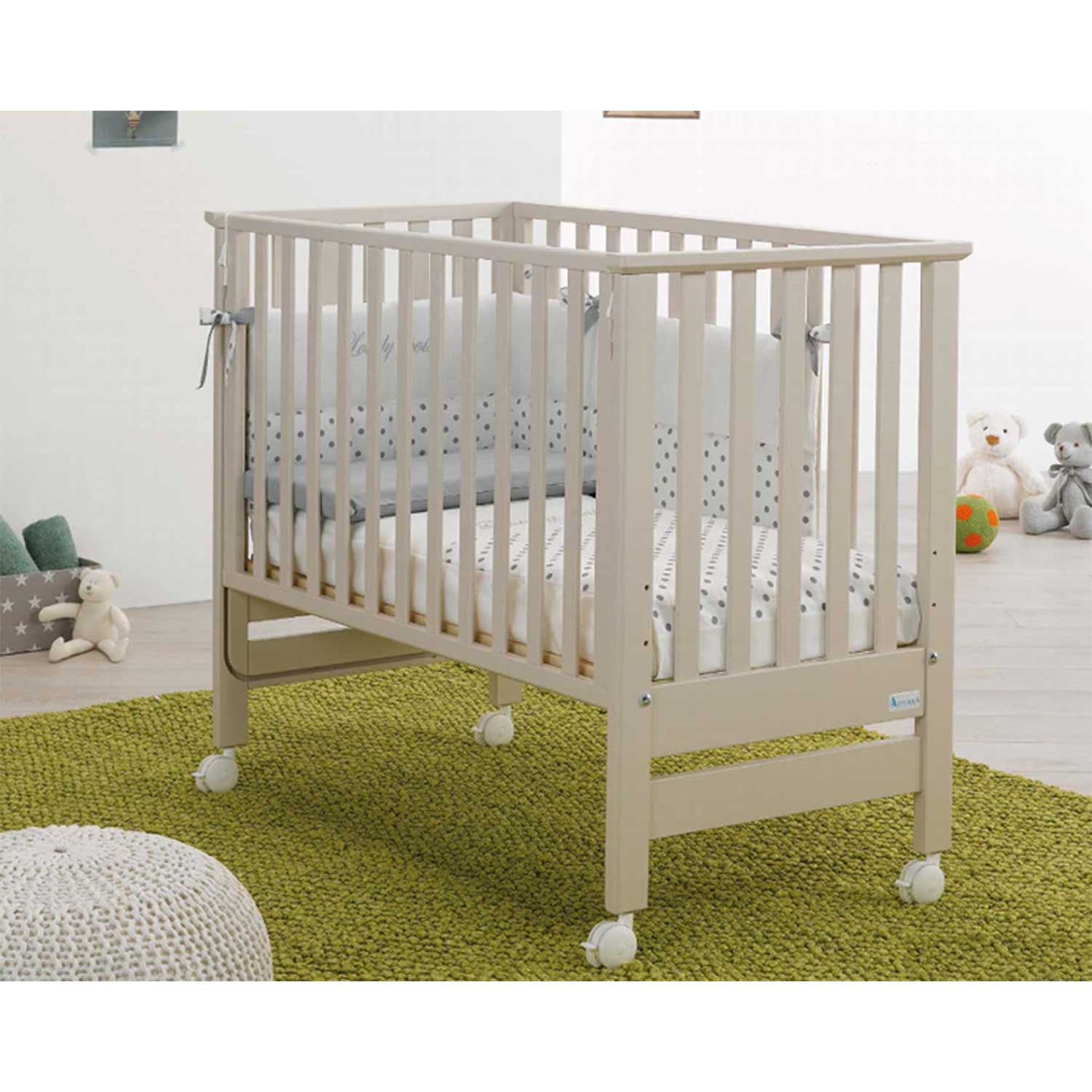 Azzurra Design - Lettino Contact + Completo Piumone Domus Bianco