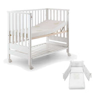 Azzurra Design - Lettino Contact + Completo Piumone Domus Bianco