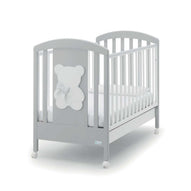 Azzurra Design - Lettino Funky Con Decoro Orsetto Bianco