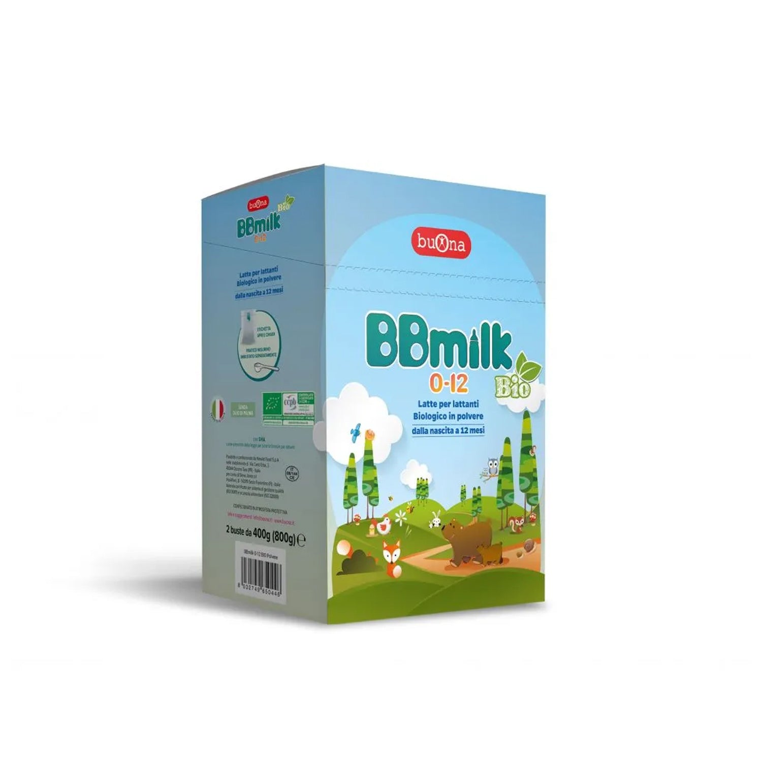 BB Milk - Latte In Polvere 0/12 Mesi: Confezione 800 gr