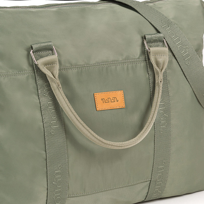 Nanan - Borsa mamma verde in nlyon
