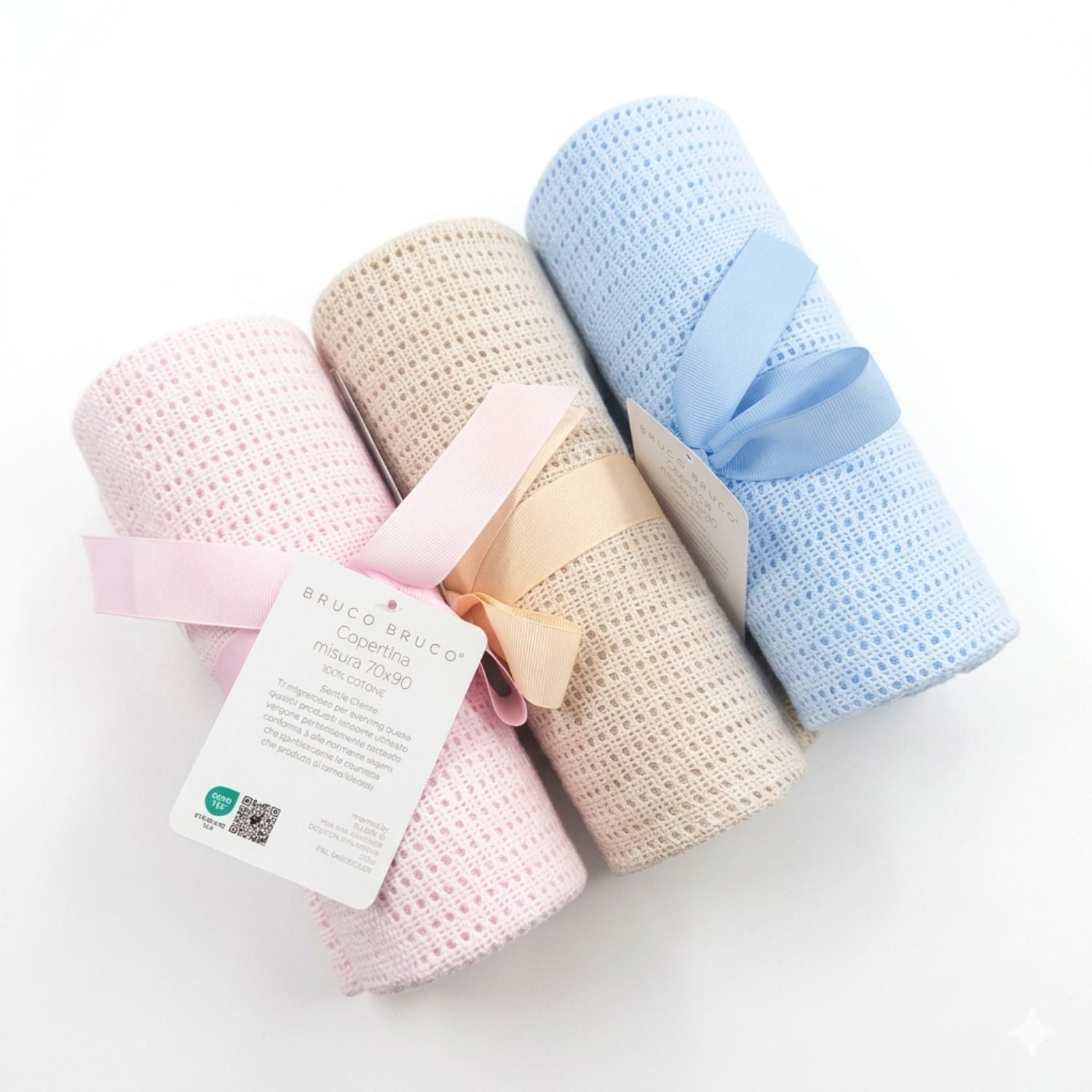 Bruco Bruco - Coperta Maglia 70X90 Cm