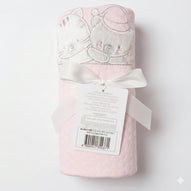 Bruco Bruco - Coperta Jersey Letto Ricamata Arrotolata