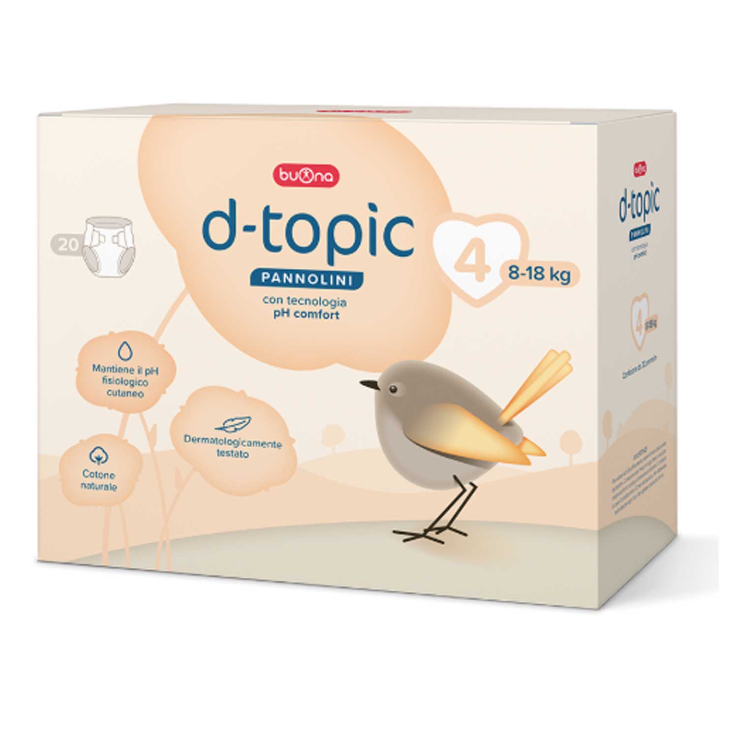 Buona - Pannolini D Topic Taglia 4