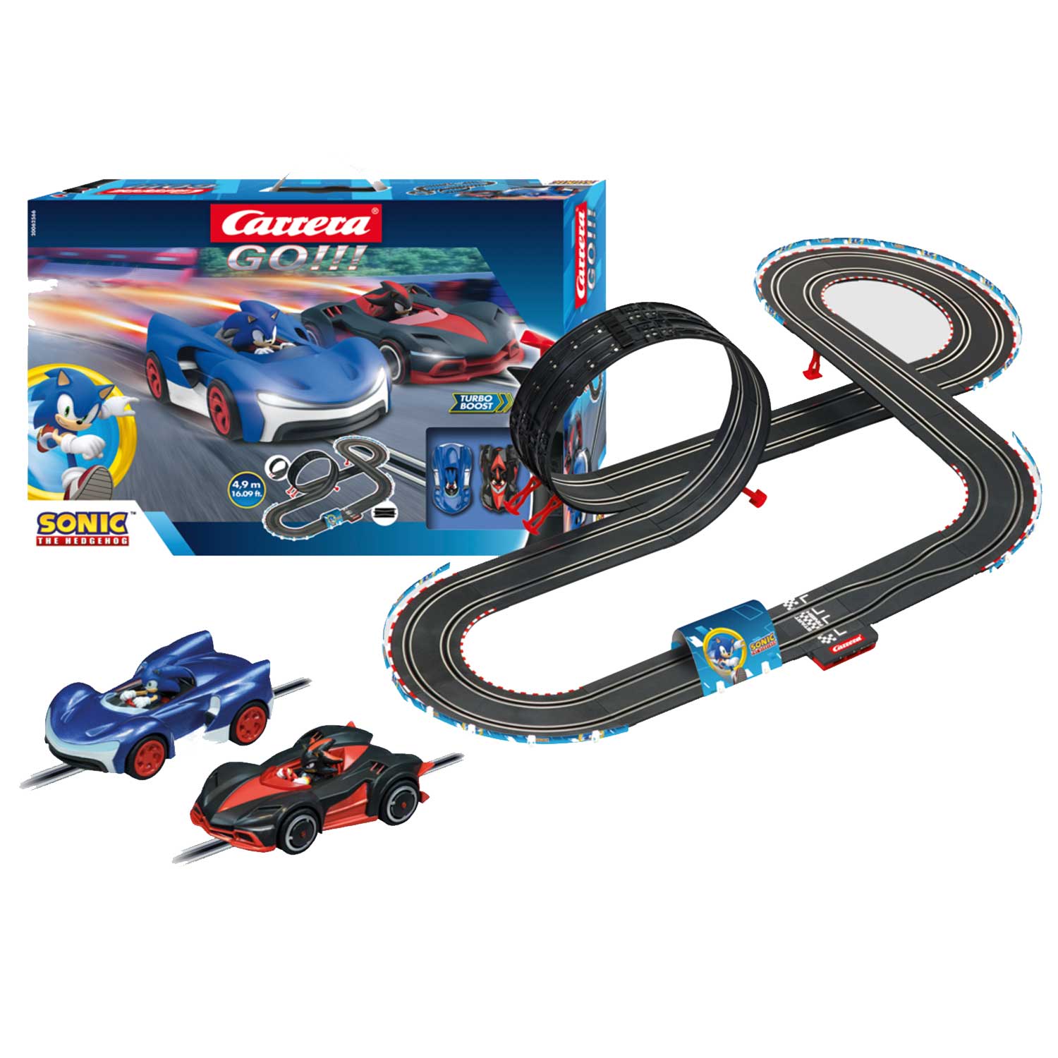 Carrera - Pista Sonic 4,9 m