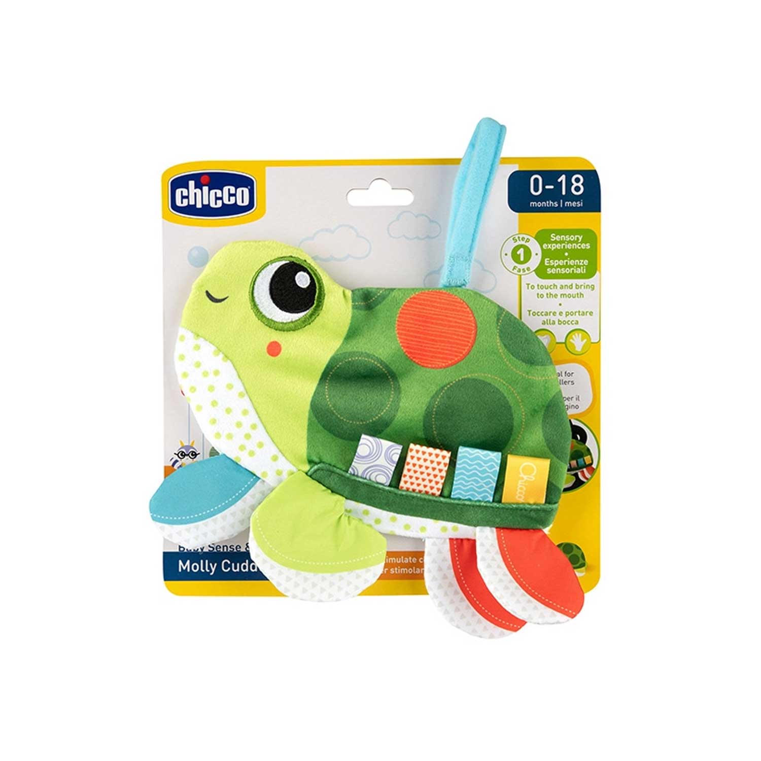 Chicco - Baby Sense & Focus Trillino Molly Tartaruga Coccolona