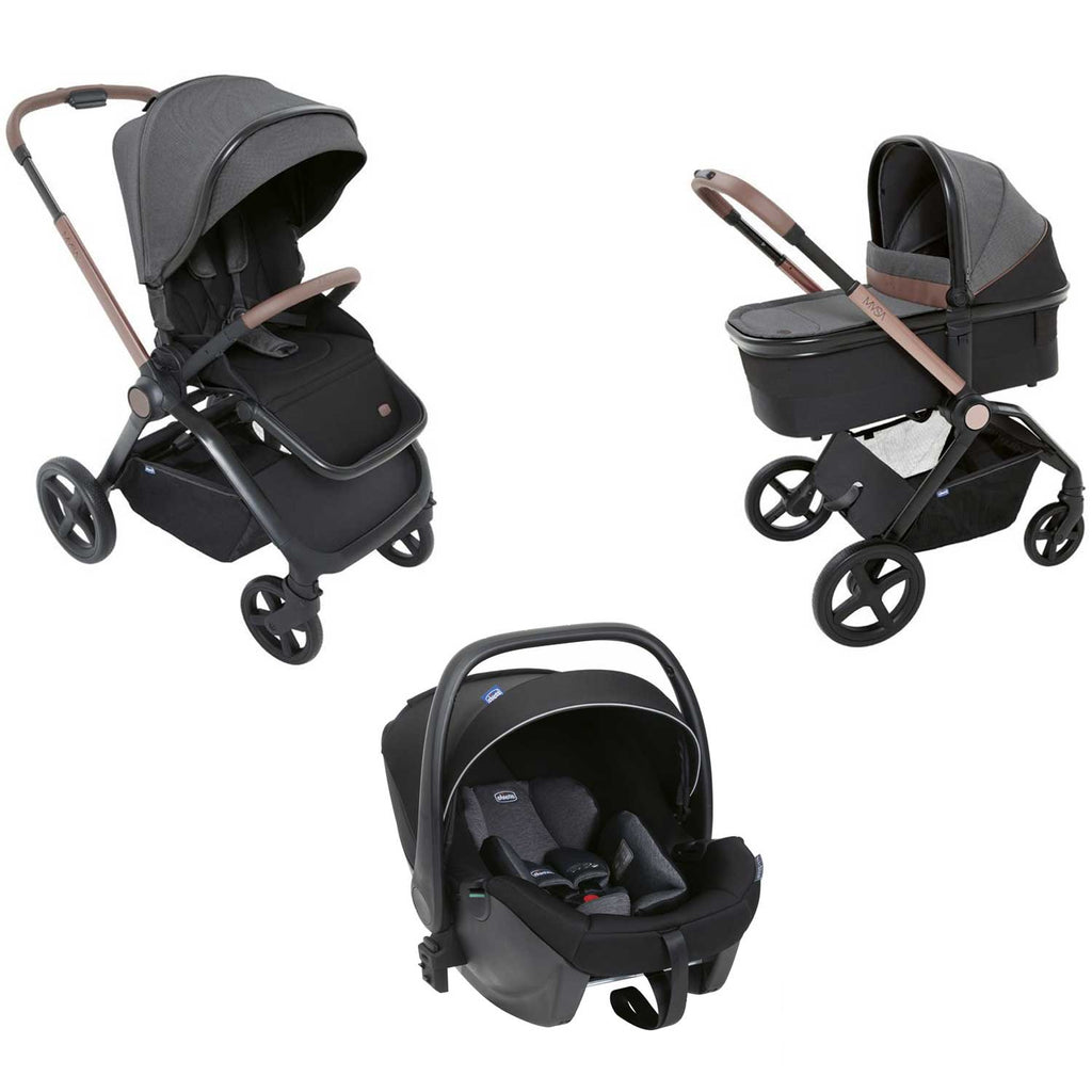 Chicco - Trio Mysa Con Seggiolino Auto Kory Air Plus
