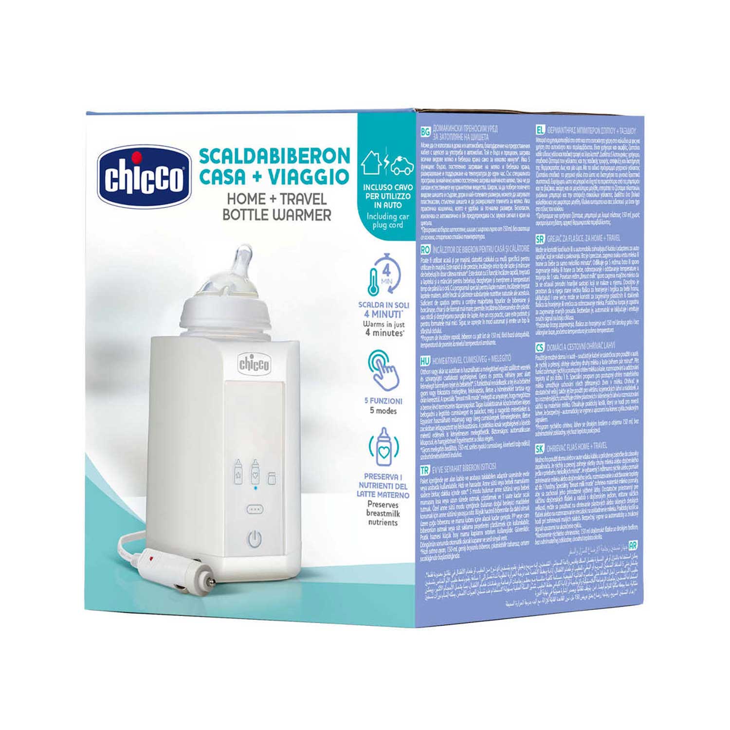 Chicco - Home Travel bottle warmer