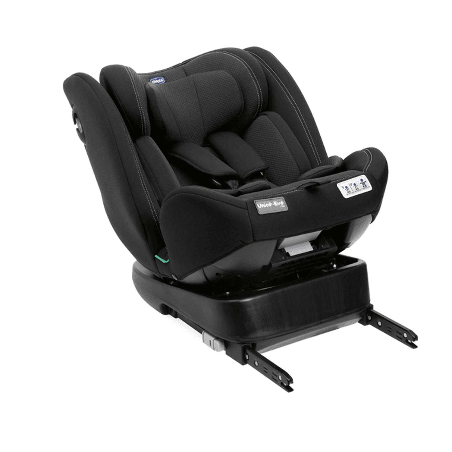 Chicco - Seggiolino Auto 360 Unico Evo I Size Con Anti Abbandono