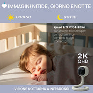 Chicco - Video Baby Monitor Wi-Fi Smart AI