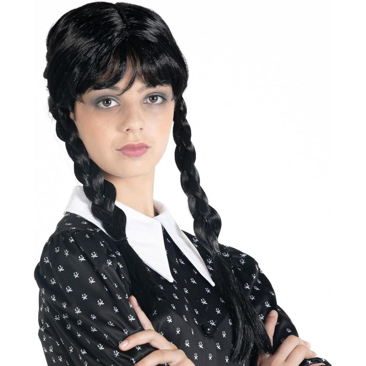 Ciao - Parrucca di Mercoledì Addams