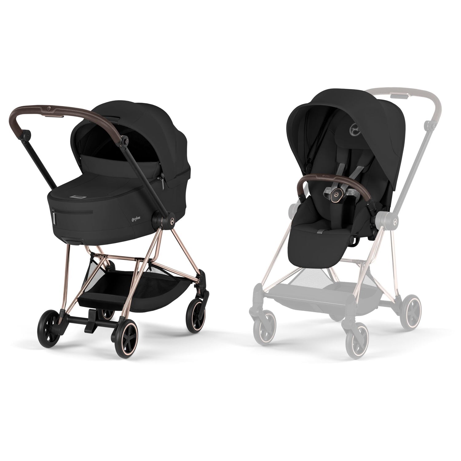 Cybex - Duo Mios Comfort: Passeggino + Navicella Richiudibile