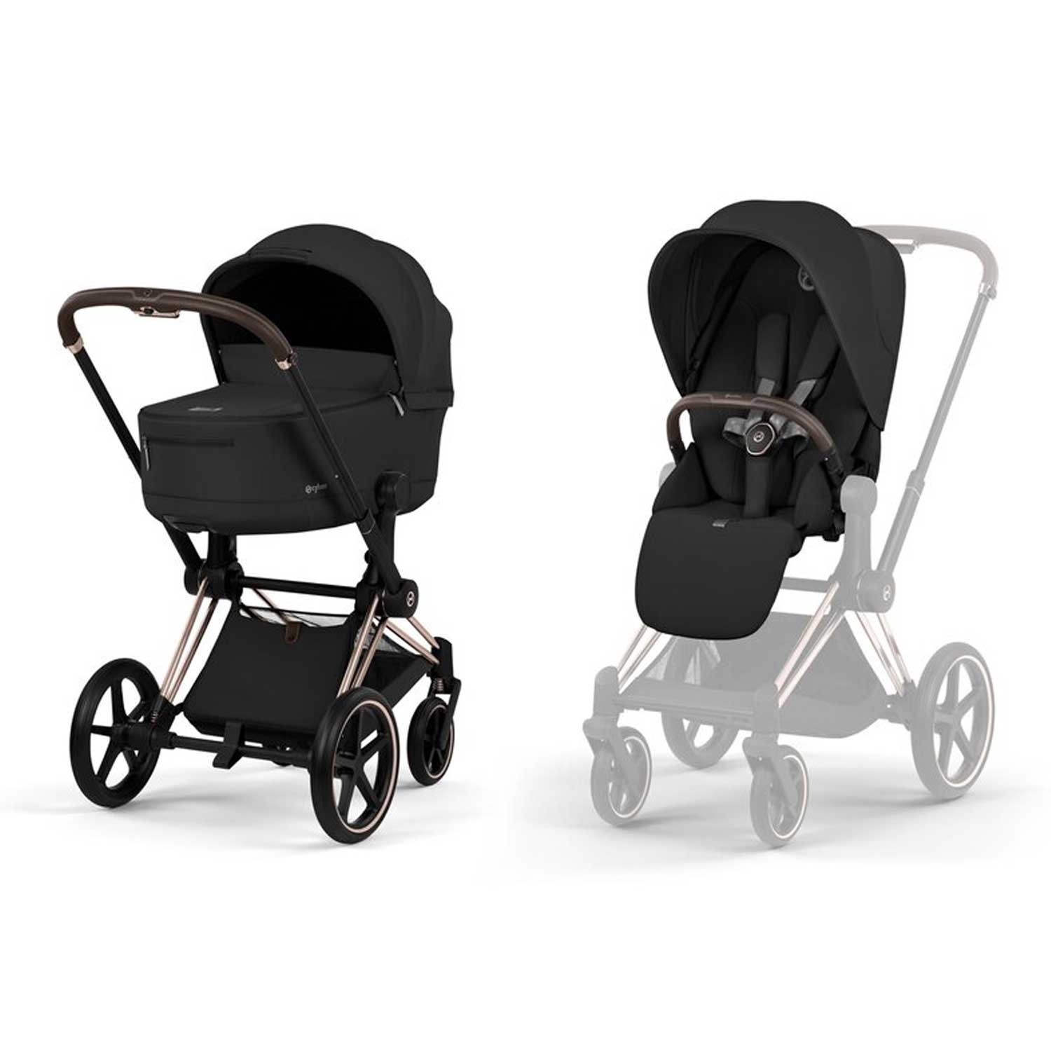 Cybex - Duo Priam Comfort: Passeggino + Navicella