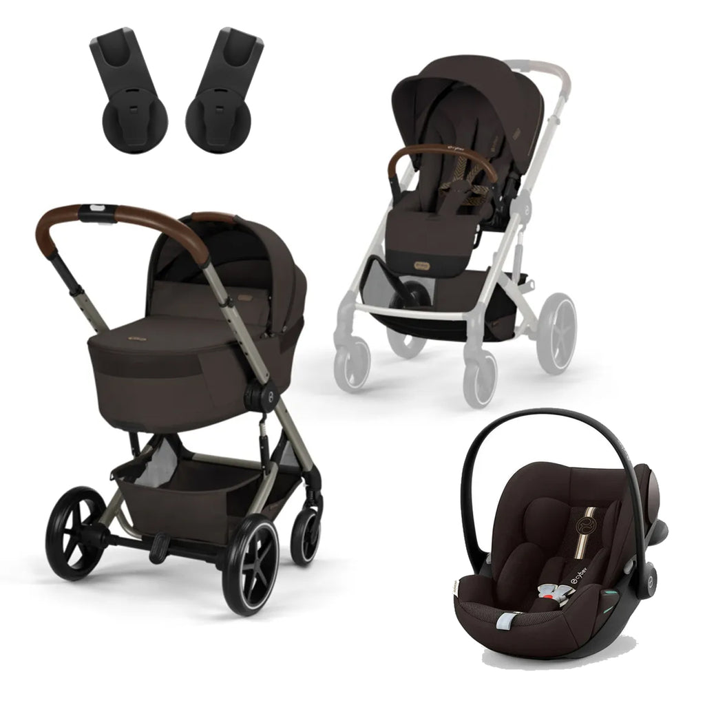 Cybex - Trio Balios S Lux Con Navicella Richiudibile E Cloud G3 Isize Plus