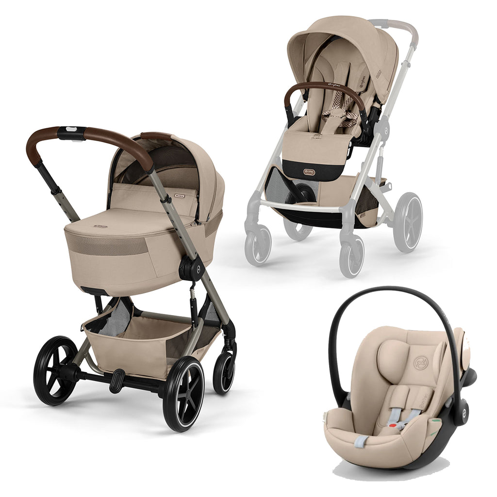 Cybex - Trio Balios S Lux Con Navicella Richiudibile E Cloud G3 Isize