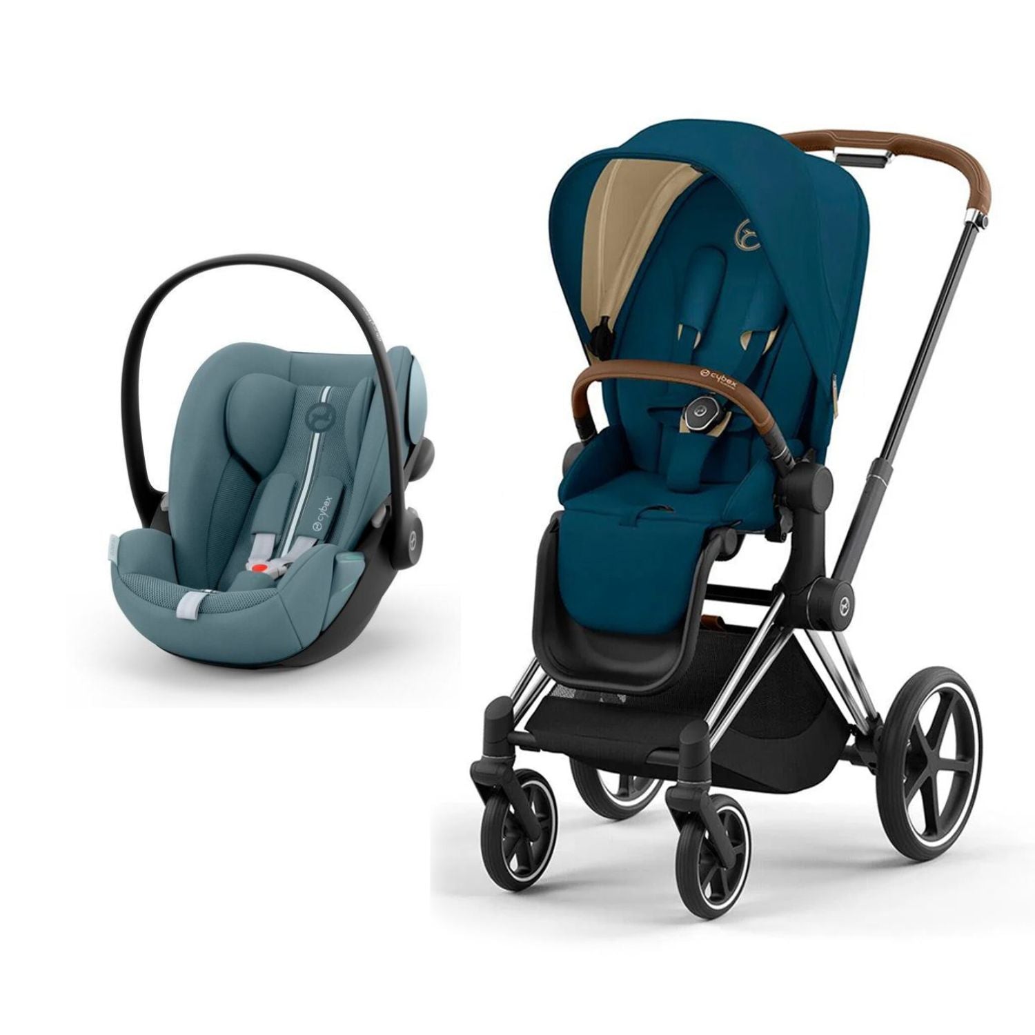 Cybex - Duo Priam Con Seggiolino Auto Cloud G Plus Isize