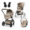 Cybex - Trio Balios S Lux Con Navicella Richiudibile E Cloud G3 Isize Plus