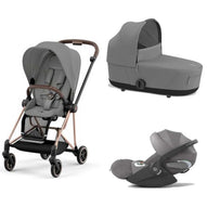 Cybex - Trio Mios: Seat Pack + Carrycot + Cloud T isize Car Seat + "Kit Mamma 2023" Case